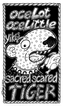 Ocelot Ocelittle - Sacred Scared Tiger