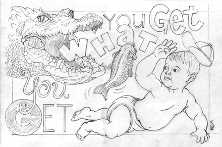 You Get What You Get Pencil